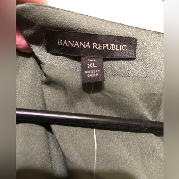 Banana Republic Olive Midi Wrap Dress - Picture 13 of 13